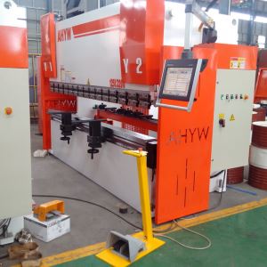 AHYW DA58T হাইড্রোলিক সিএনসি প্রেস ব্রেক 125 টন