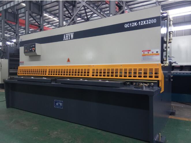 AHYW Yawei 12mm 3m sheet metal cutting shears made in china